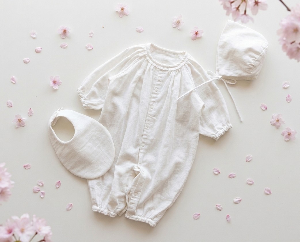 mkko 新作 ツーウェイオール 3点セット 出産祝い 日本製